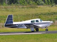 N22VA @ TTA - Arriving runway 21 - by John W. Thomas