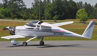 N123RH @ TTA - Awaiting repairs - by John W. Thomas