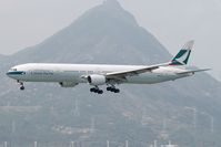B-HNJ @ VHHH - Cathay Pacific 777-300