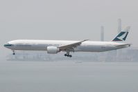 B-KPG @ VHHH - Cathay Pacific 777-300