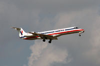 N827AE @ DFW - American Airlines landing at DFW - by Zane Adams