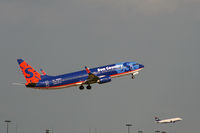 N809SY @ DFW - Sun Country departing 18L at DFW - by Zane Adams