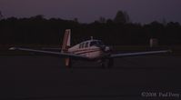 N9564M @ PVG - Loosing the light on this Mooney