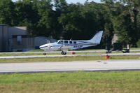 N443P @ LAL - Beech 58 - by Florida Metal