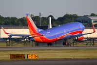 N380SW @ ORF - Southwest Airlines N380SW (FLT SWA2066) departing RWY 23 enroute to Orlando Int'l (KMCO).