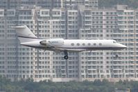 N180CH @ VHHH - Gulfstream 4 - by Andy Graf-VAP