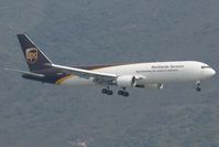 N302UP @ VHHH - UPS 767-300