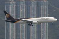 N302UP @ VHHH - UPS 767-300