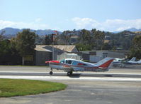 N9591E @ SZP - 1976 Bellanca 17-30A VIKING, Continental IO-520-K 300/285 Hp, landing roll Rwy 22 - by Doug Robertson