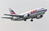 OK-EGO @ EBBR - Climbing from rwy 07R in the late afternoon. - by Philippe Bleus