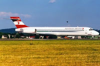 OE-LML @ LOWG - A rare visit of an Austrian Airlines MD-87 - by Robert Schöberl