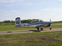 N134JC @ KLVN - Taxiing to the fuel pumps after coming in from Tuscola, IL (K96). - by Mitch Sando