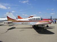 N5495Y @ KSGS - Fleming Field Fly-In 2008. - by Mitch Sando