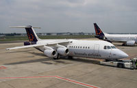 OO-DWC @ EBBR - Ready for pushback at Brussels