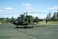 P-319 @ EKVA - The Danish Army uses a camouflage of fresh green and black, which is highly effective in the wooden countryside of Denmark.