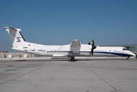 HB-JGA @ VIE - Skyworks Dash8-400 - by Yakfreak - VAP