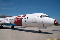OE-LVK @ VIE - Austrian Arrows Fokker 100 in Euro 2008 cs - by Yakfreak - VAP