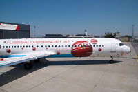 OE-LVK @ VIE - Austrian Arrows Fokker 100 in Euro 2008 cs - by Yakfreak - VAP
