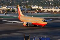 N630WN @ BUR - Southwest Airlines N630WN (FLT SWA65) from Las Vegas McCarran Int'l (KLAS) taxiing to the gate after landing on RWY 8.