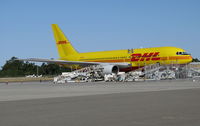 N767AX @ OAK - DHL 1983 Boeing 767-281 @ Oakland, CA - by Steve Nation