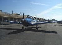 N8667H @ SZP - 1947 North American NAVION, 285 Hp Continental conversion, Young Eagles Program flight-ages 8-18 eligible. This aircraft has given hundreds of kids free rides. - by Doug Robertson