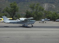 N6523D @ SZP - 1979 Cessna 172N, Lycoming O-320-H2AD 160 hp, landing Rwy 22 - by Doug Robertson