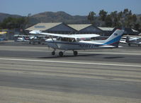 N918VT @ SZP - 1982 Cessna 172P, Lycoming O-320-H2AD 160 Hp, takeoff roll Rwy 22 - by Doug Robertson