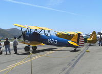 N67823 @ SZP - 1943 Boeing Stearman A75N1 (PT-17), Lycoming R680 225 Hp - by Doug Robertson
