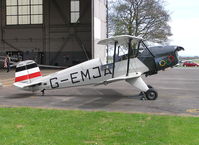 G-EMJA @ EGDD - Bucker Jungmann - by Roger Syratt