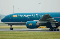 VN-A144 @ LOWW - Vietnam Airline Boeing 777 in Vienna