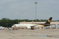 N462UP @ KRFD - Boeing 757-200F - by Mark Pasqualino