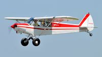 N4500W @ HBI - Departing runway 21 - by John W. Thomas
