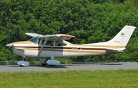 N5384N @ HBI - Arriving runway 21 - by John W. Thomas