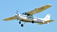 N99885 @ HBI - Departing runway 21 - by John W. Thomas