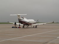N326PA @ LNK - Just Landed - by Gary Schenaman