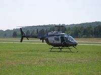 N304HP @ HBI - Highway Patrol Jet Ranger - by Tom Cooke