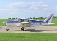 G-CSWH @ EGBK - Cherokee Arrow visiting Sywell - by Simon Palmer