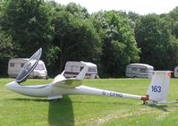 G-CFNG @ XSNI - Schleicher ASW24 at Snitterfield - by Simon Palmer
