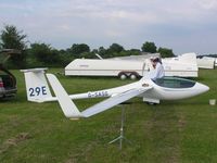 G-SASG @ XBID - Schleicher ASG-29E at Bidford - by Simon Palmer