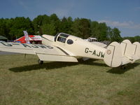 G-AJWB @ BARKARBY S - Miles M 38 2A Messenger