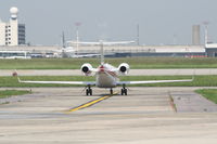 OO-LFN @ EBBR - leaving General Aviation apron - by Daniel Vanderauwera