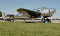 N213DE @ TZR - on ramp at Bolton Field OH