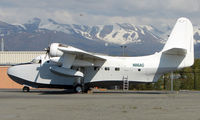 N116AG @ MRI - Grumman HU-16C  at Merrill Field , Anchorage