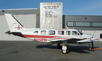 N15PR @ LHD - Grant Aviation Pa-31-350 outside maintenance base at Lake Hood
