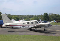 G-BOJK @ EGLK - Blackbushe Airport - by Henk Geerlings