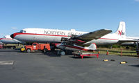 N779TA @ FAI - Northern Air Cargo's Dc-6  , now time expired at Fairbanks - this aircraft  operated in Brazil between 1959 and 1978 as PP-LFC