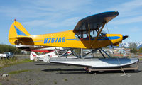 N767AB @ LHD - a Waterdog 18 at Lake Hood