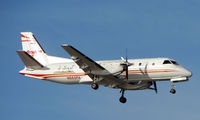 N665PA @ ANC - Penair Saab 340 about to land at Anchorage