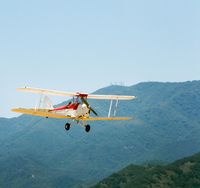 N5444 @ IZA - Short final Santa Ynez - by Mike Madrid