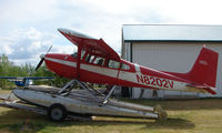 N8202V @ AK28 - Cessna 180 at Chena Marina - by Terry Fletcher
